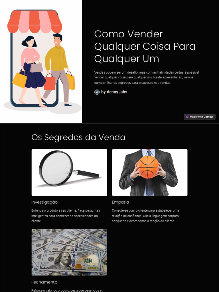 Como Vender Qualquer Coisa para Qualquer Um | PDF