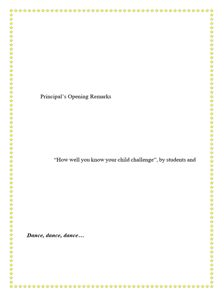 Prize Giving Day Programme Overview | PDF