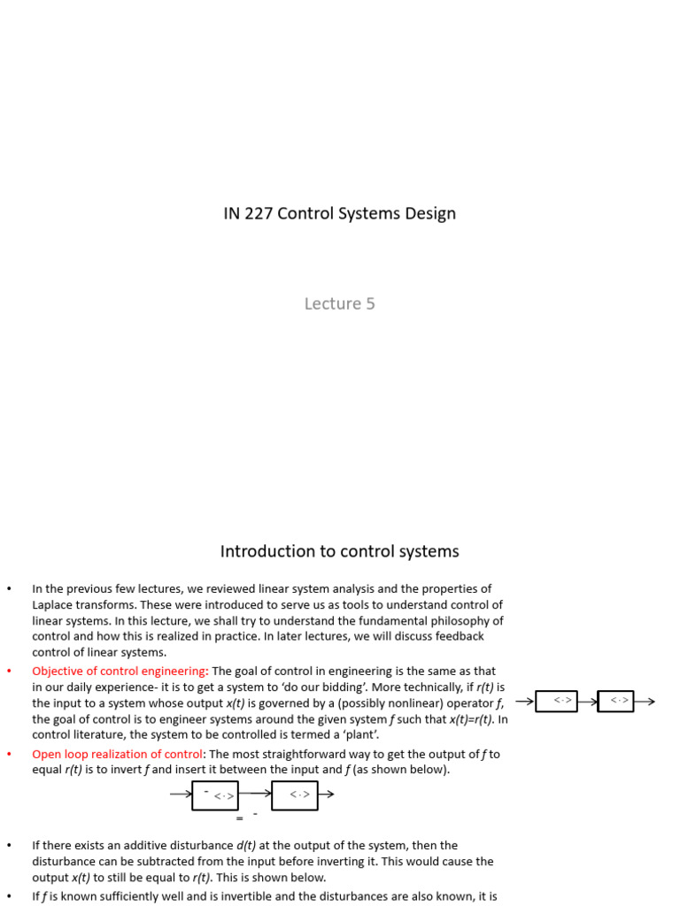 Lecture 5 | PDF