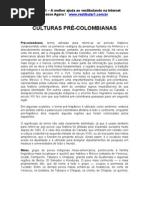 Culturas Pre Colombianas