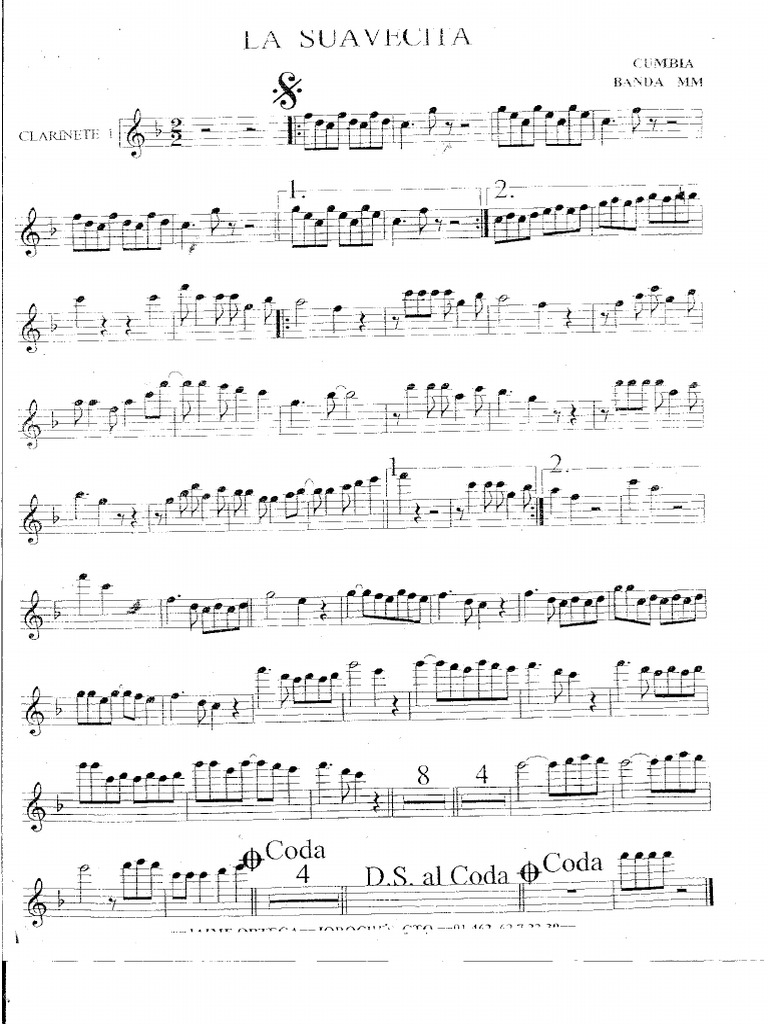 La Suavecita - Banda MM | PDF