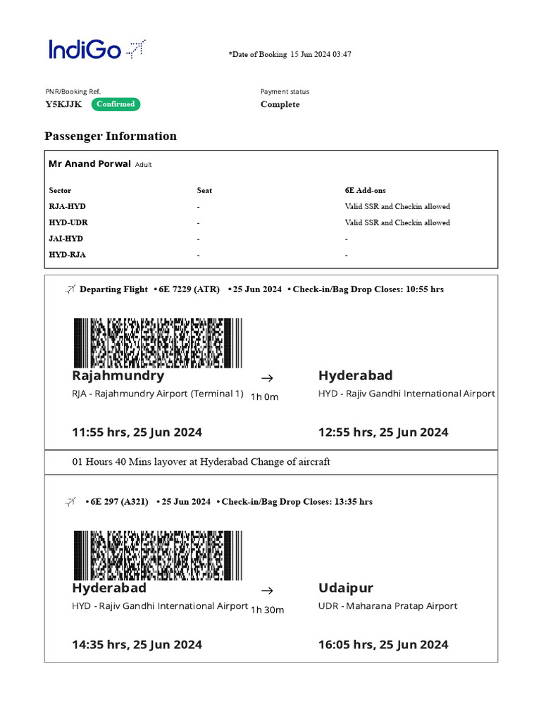 Flight Tkt PDF