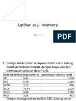 Latihan Soal Inventory