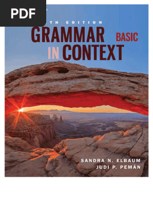 Grammar in Context: Basic Edition | PDF