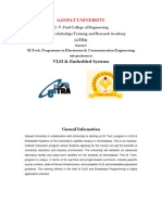 M.tech. VLSI Information