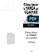 Como Hacer La Tarea Sin Vomitar - Trevor Romain - Editorial Panorama