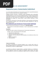 Download RequisitosParaComercianteIndividualbyAmyRHMSN76920071 doc pdf