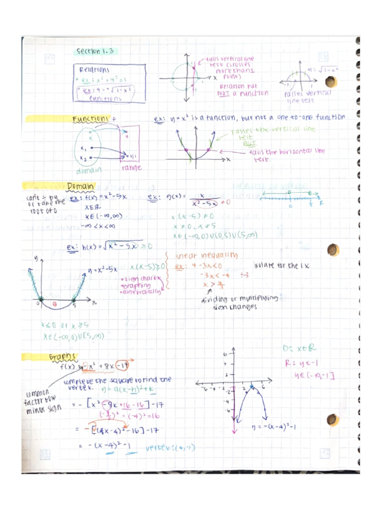 Calc Notes | PDF