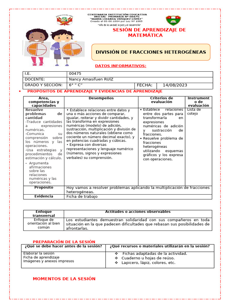 14-08 Mate - División-Frac | PDF