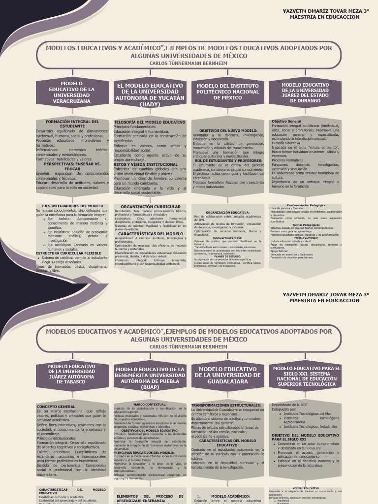 Modelos Educativos y Académico | PDF | Plan de estudios | Enseñando