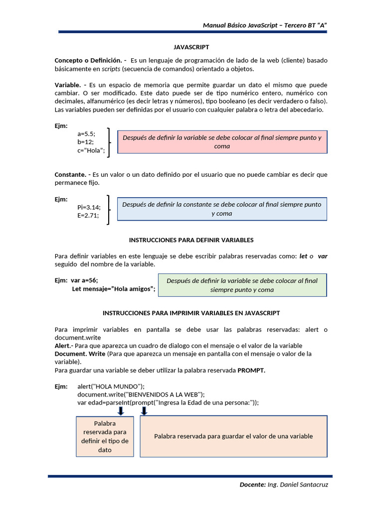 Manual De Javascript Pdf