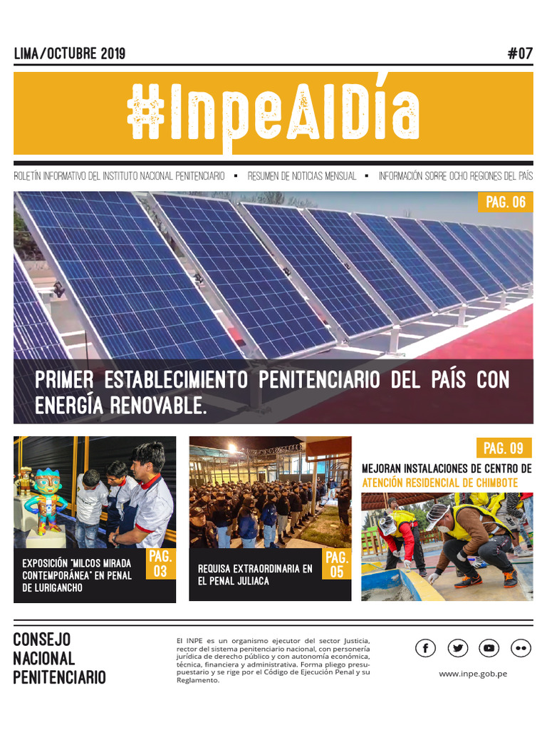 Boletin Inpe Octubre 2019 | PDF