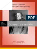 Bibliografía de Chesterton en Español. - José Antonio Hernández García