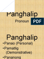 Panghalip Panao Unang Panauhan