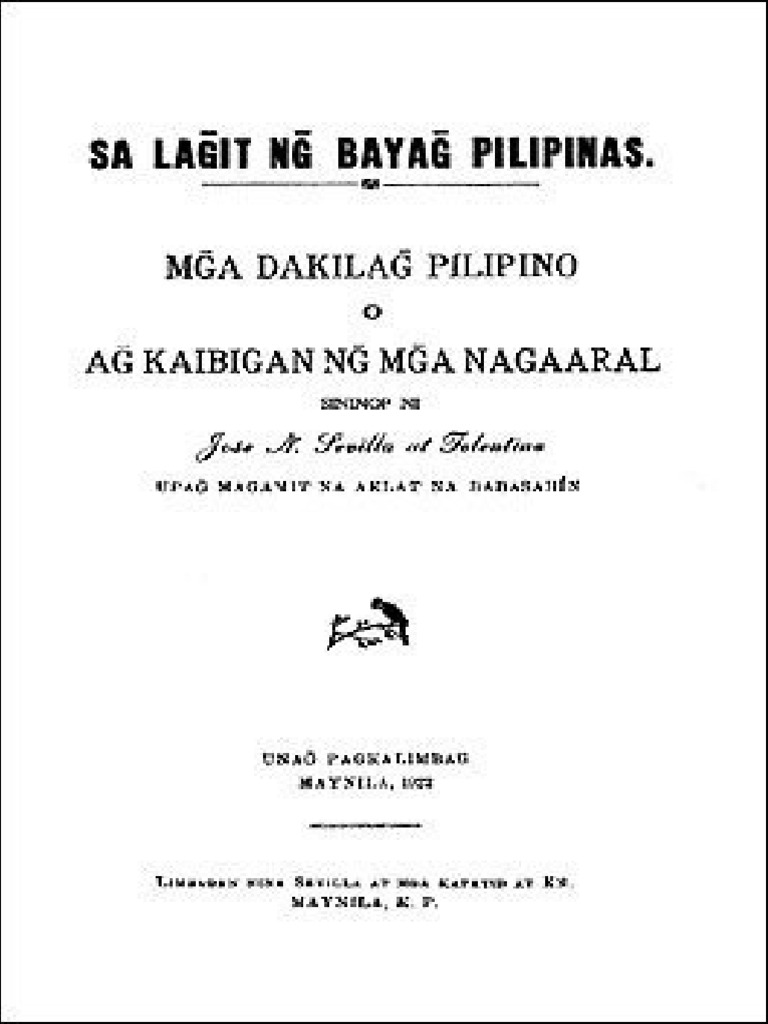 Mga Dakilang Pilipino Pdf
