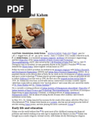 A. P. J. Abdul Kalam: Early Life and Education