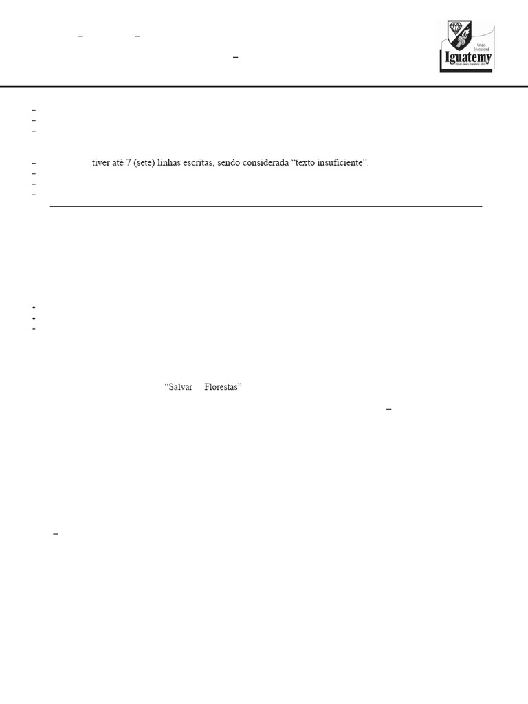 3bi 1ano Semana7 ENEM - 2024 - Desmatamento | PDF | Desmatamento ...