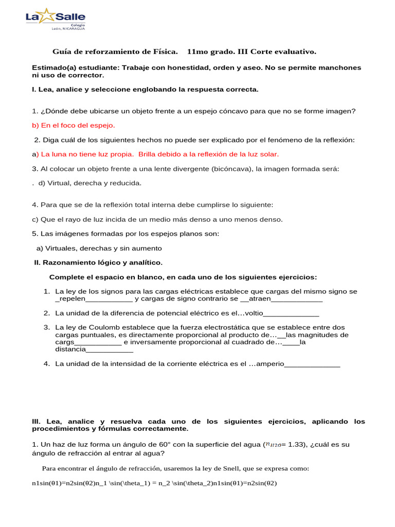 Guia de Fisica | PDF