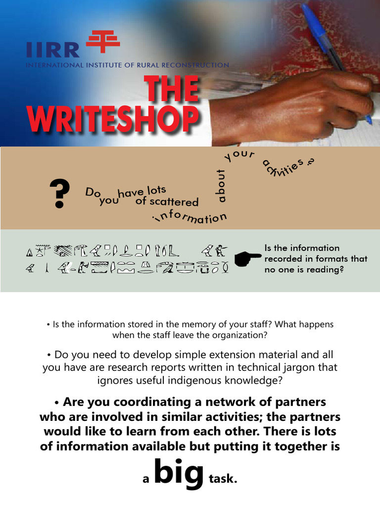 The Writeshop Process | PDF