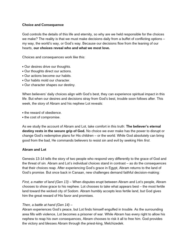 Abraham L3 Notes | PDF