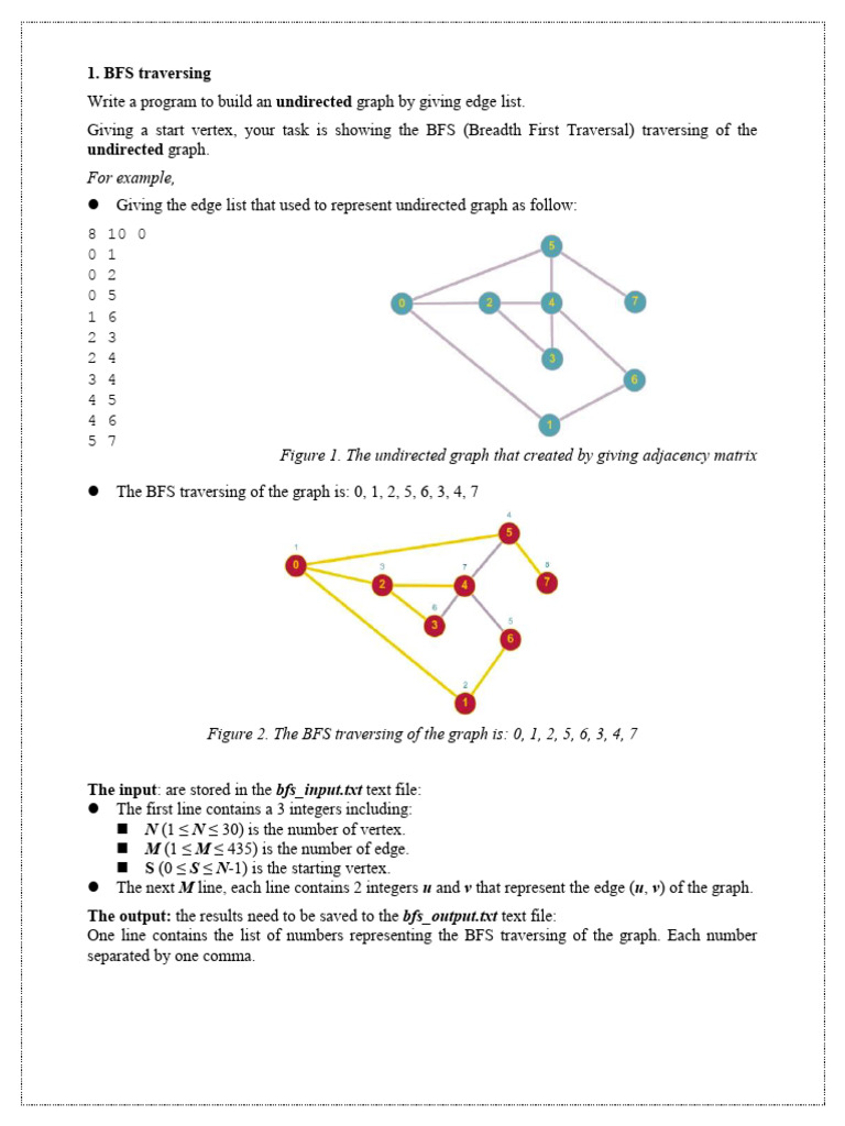 CSD201 Repair Practical Test Graph | PDF | Vertex (Graph Theory ...