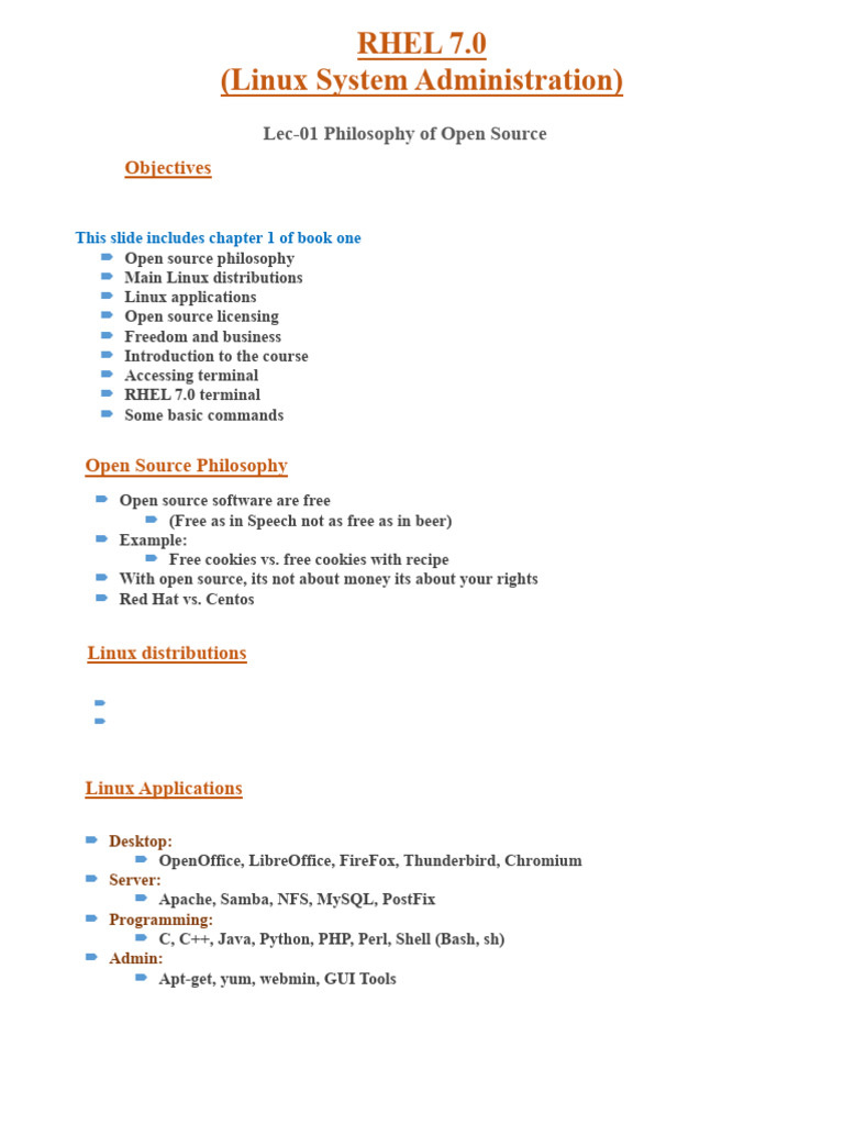 Linux Chapters | PDF