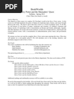 Download Harry Potter Syllabus Spring 2012 by calgirl2014 SN76928774 doc pdf