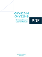 G4V620-N G4V620-B: System Board User's Manual
