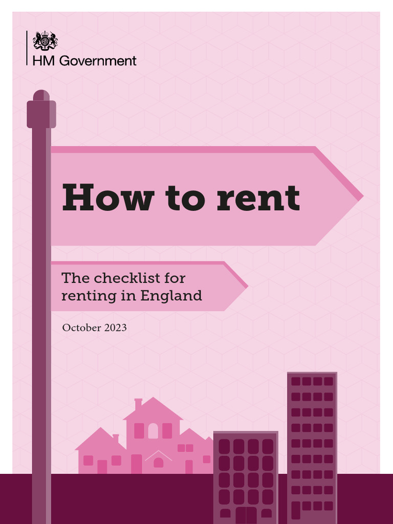 Renting in England: Essential Checklist | PDF | Landlord | Leasehold Estate