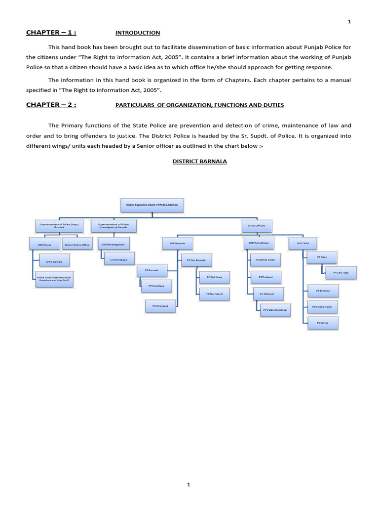 Punjab Police Handbook Overview | PDF | Police | Arrest