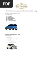 Rental Car Classifications and Codes | PDF | Compact Car | Vehicles
