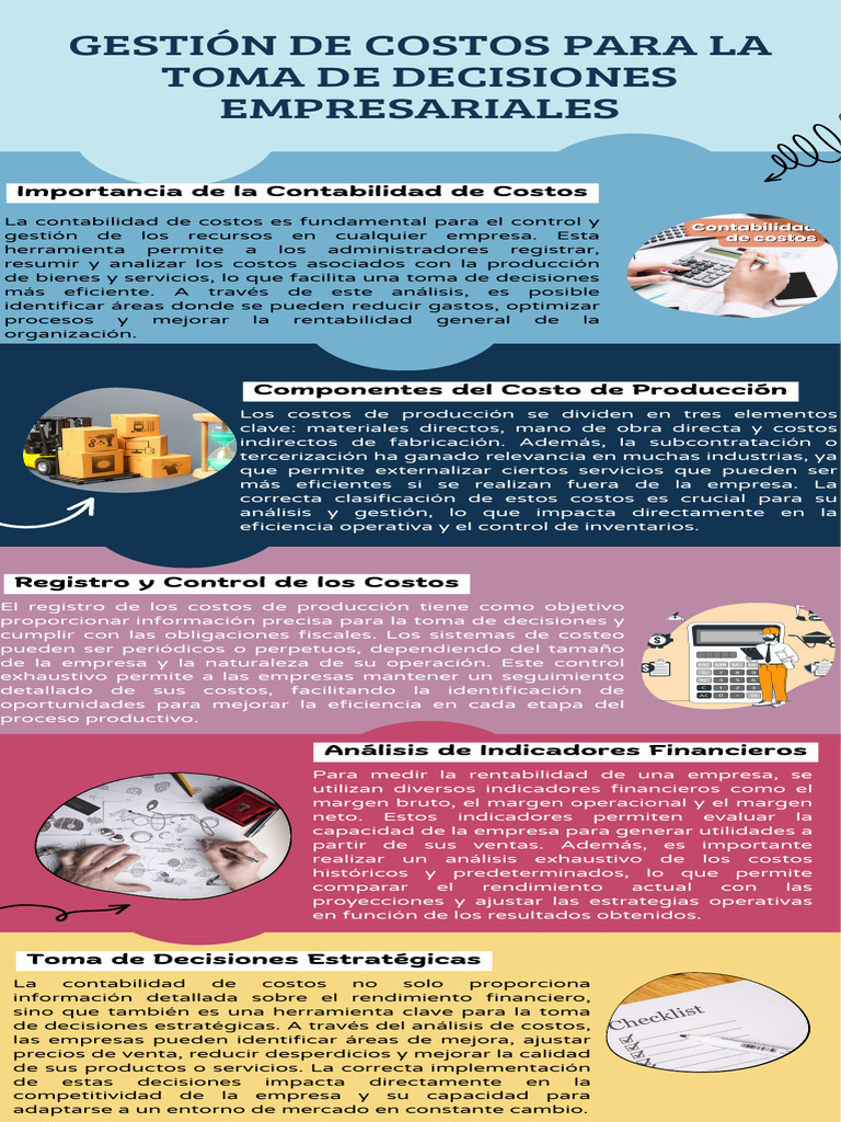 Costos en la Toma de Decisiones Empresariales | PDF | Contabilidad de ...