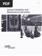 Gate Valve Installation & Maintenance Manual | PDF | Valve | Pipe ...