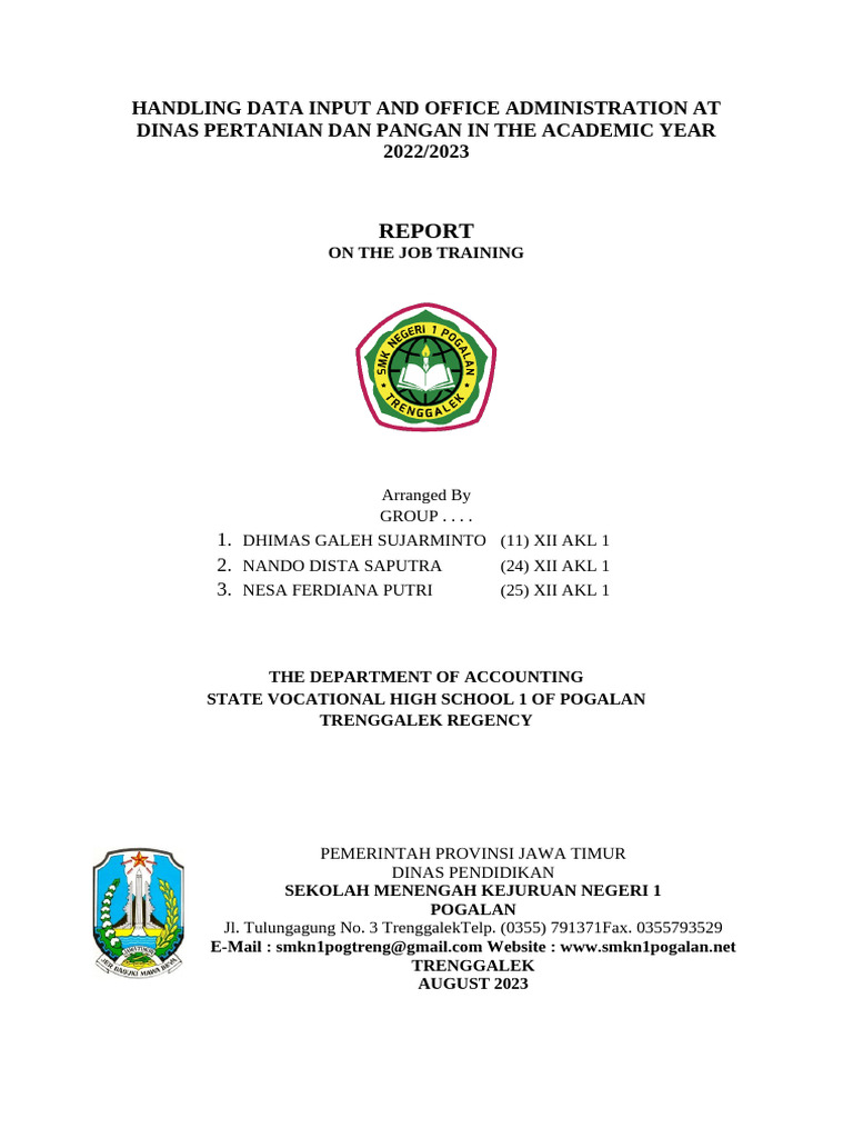 Report Chapter 1 | PDF