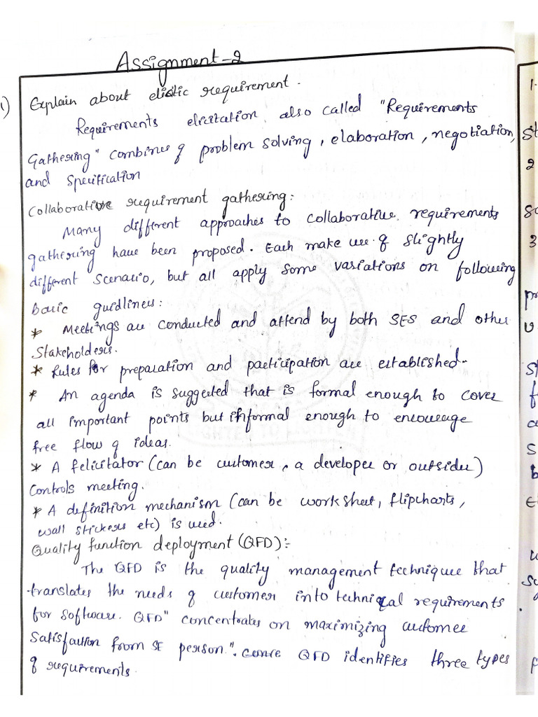 SE Assignment 2 | PDF