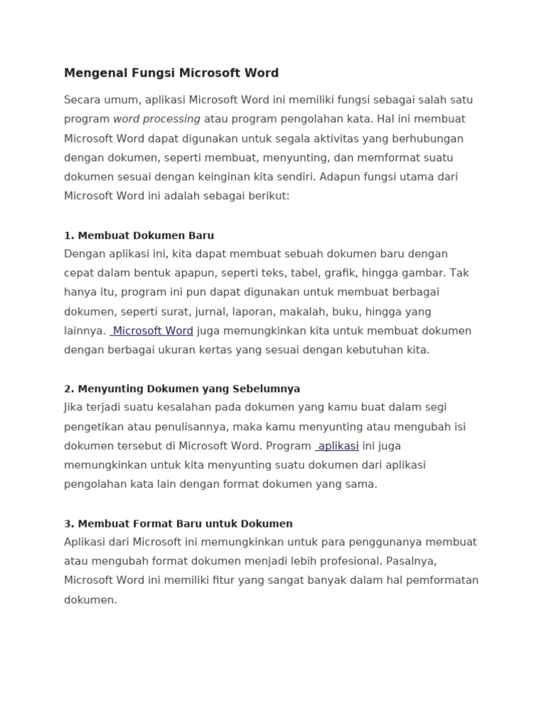 Mengenal fungsi microsoft word 3 pdf