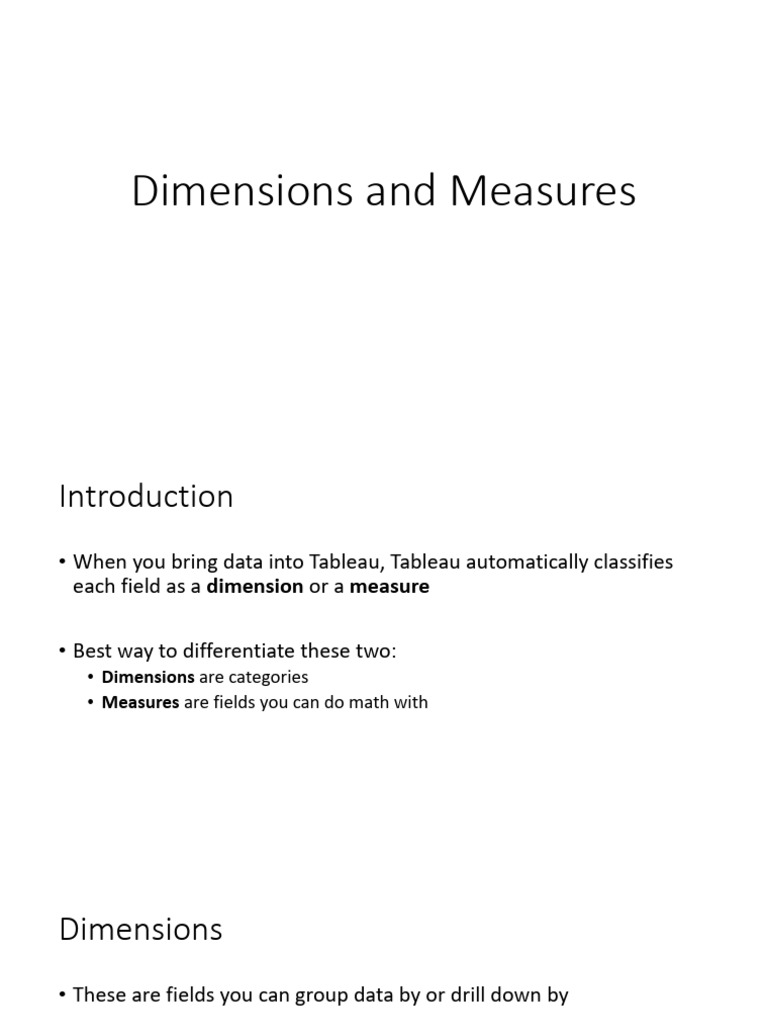 1 4 dimensions and measures pdf