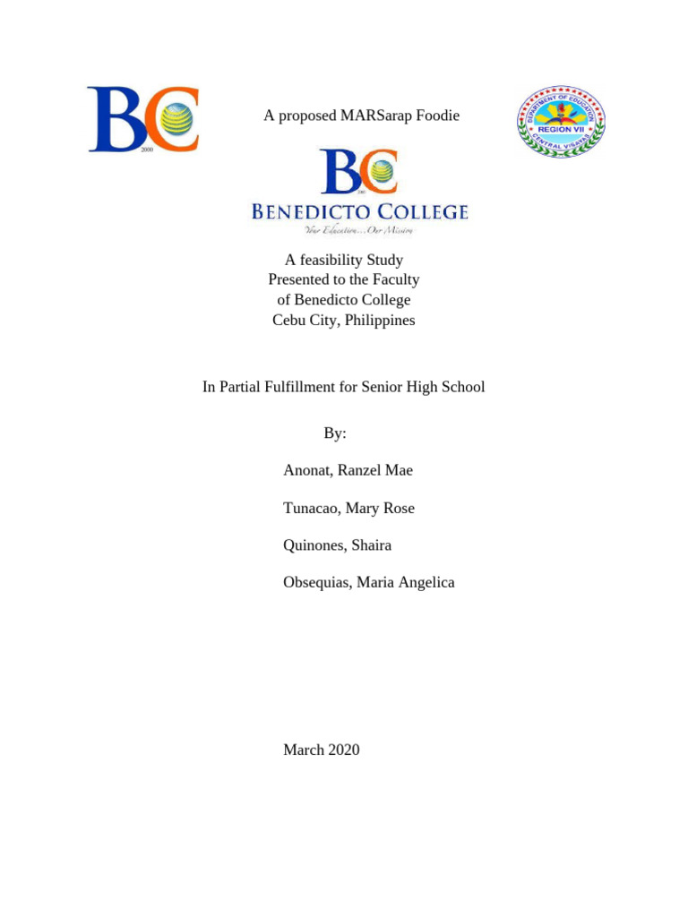 Feasibility Study 2 0 Pdf