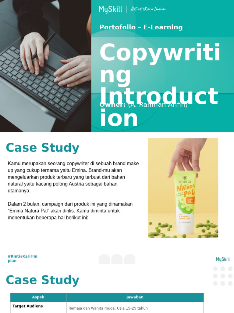 Case Study - Copywriting Introduction | PDF