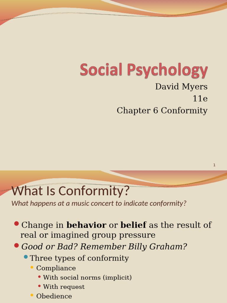 Conformity | PDF