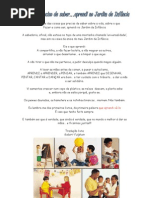 Tudo Quanto Eu Preciso Saber Aprendi No Jardim Infancia