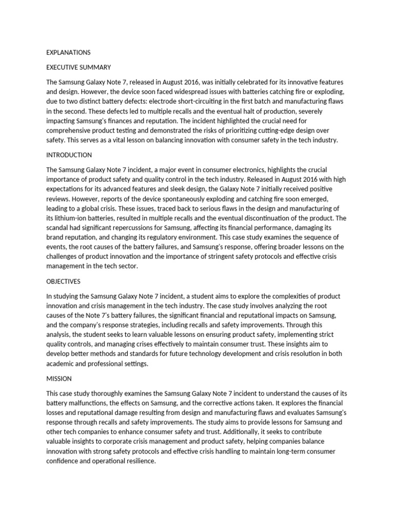 Explanations | PDF