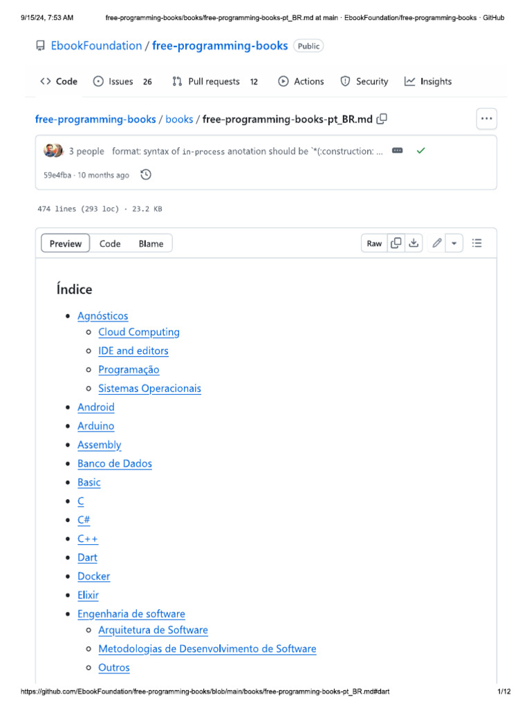 Free Programming Books | PDF