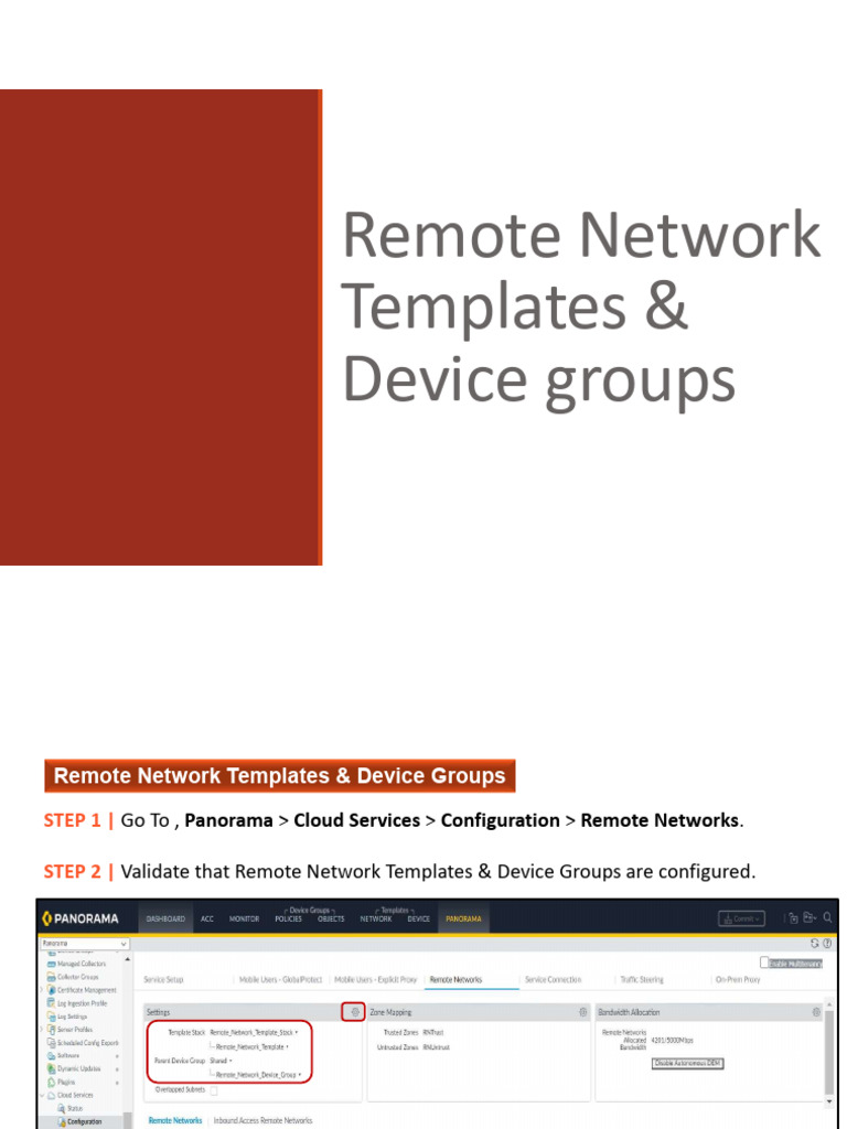 Remote Networks | PDF