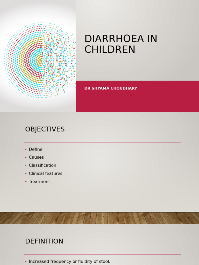 Diarrhea in Children PDF