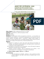 Syllabus Vacaciones Útiles en El Parque de Las Leyendas