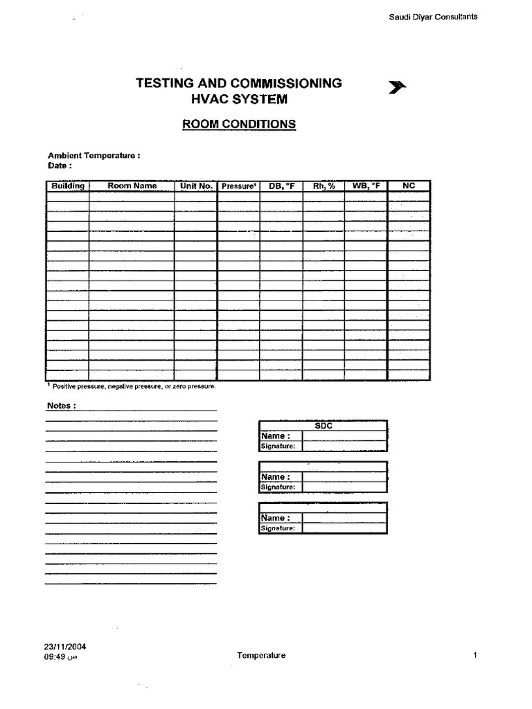 Room Condition | PDF