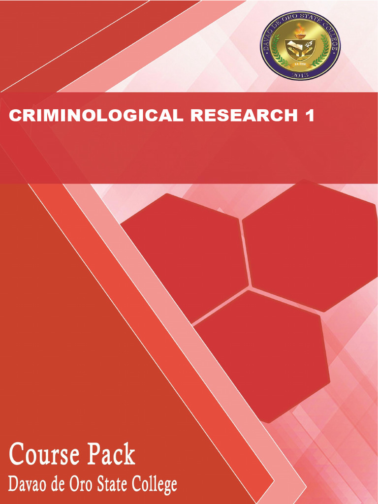 Crim 6 Coursepack Revised 2022 1 | PDF