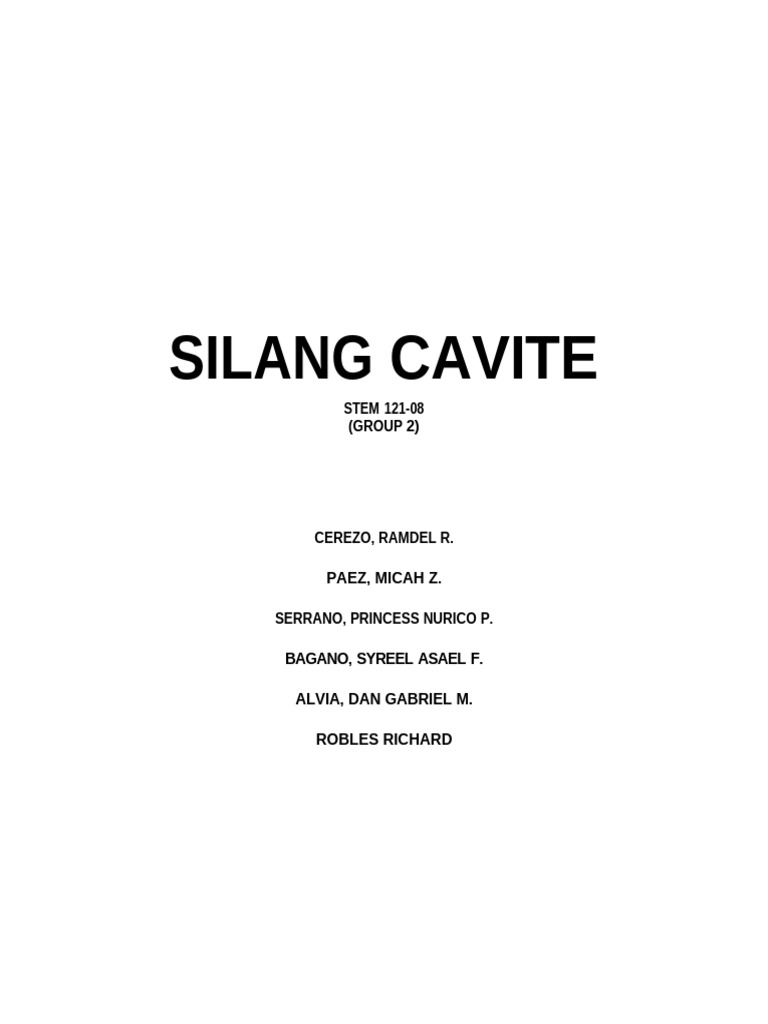 Group2 Silang | PDF