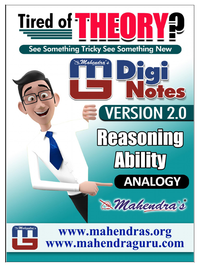 Digi Notes Reasoning English 08 06 2017 | PDF